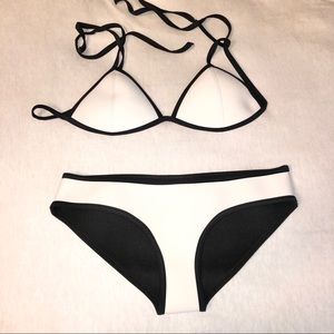 White Triangle Bikini